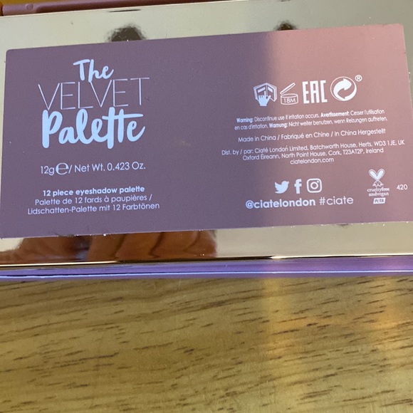 Ciate London, The Velvet, New, In Original Box - Picture 4 of 4